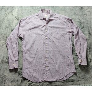 Peter Millar Long Sleeve Button Up Shirt Men's Size Large
